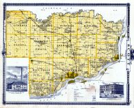 Scott County, Iowa 1875 State Atlas